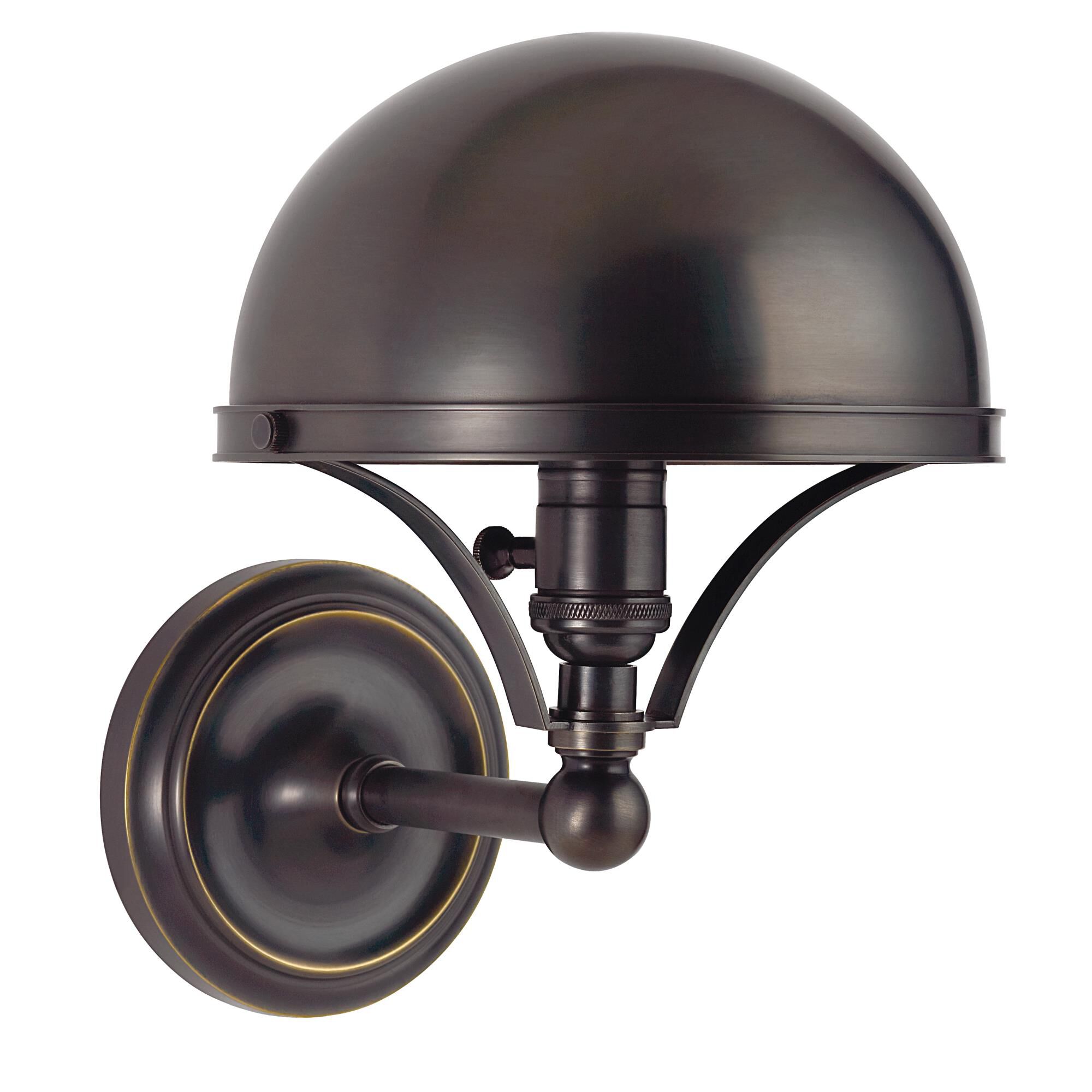 Shown in Old Bronze finish and Old Bronze shade